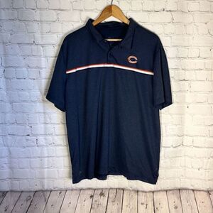 Nike On Field‎ Mens Chicago Bears Polo size XL Football Colordry Dri Fit